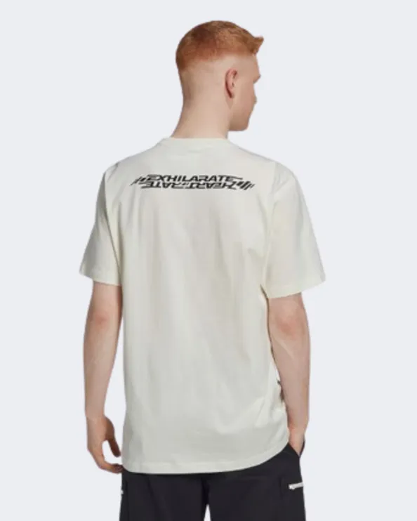 Adidas Adventure Ride Men Original T-Shirt Off White Hk4983