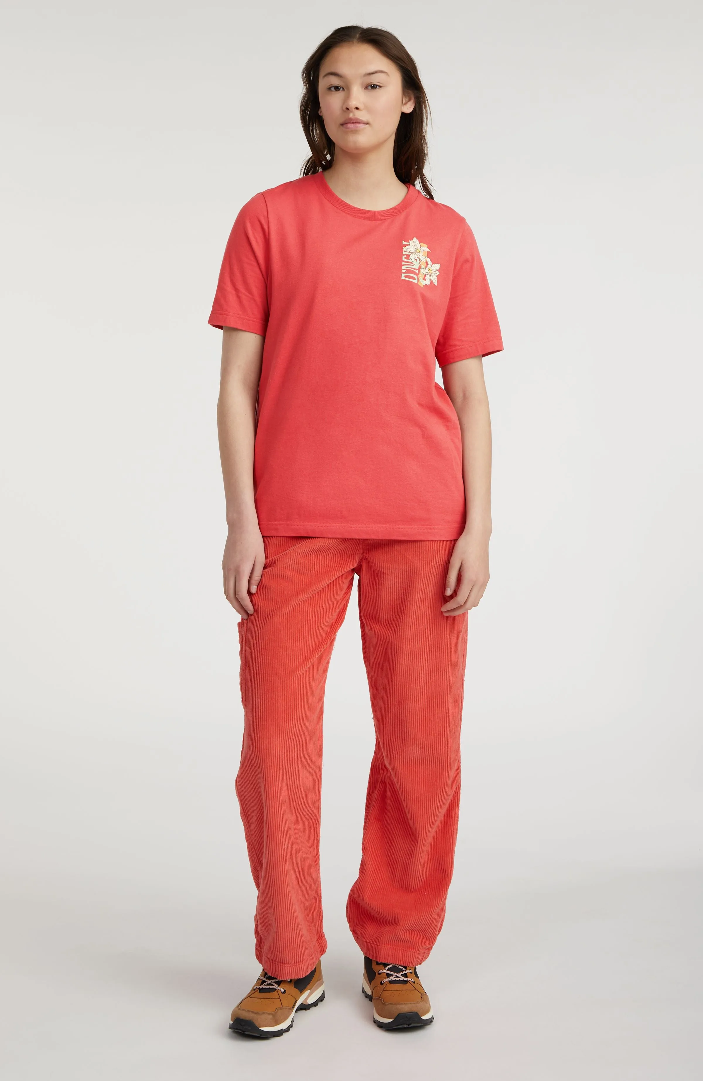 Allora Graphic T-Shirt | Red Orcher