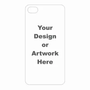 Backplate Insert for iPhone 4/4s Cell Phone with Your Own Design