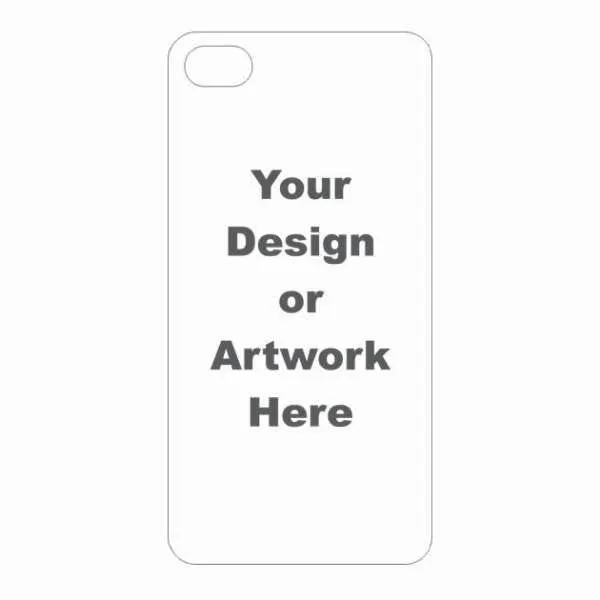 Backplate Insert for iPhone 4/4s Cell Phone with Your Own Design