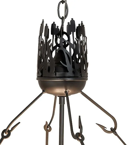 Bass Fisherman 26" Inverted Pendant Light