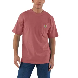 Carhartt Men's Short Sleeve Pocket T-Shirt_Apple Butter Heather