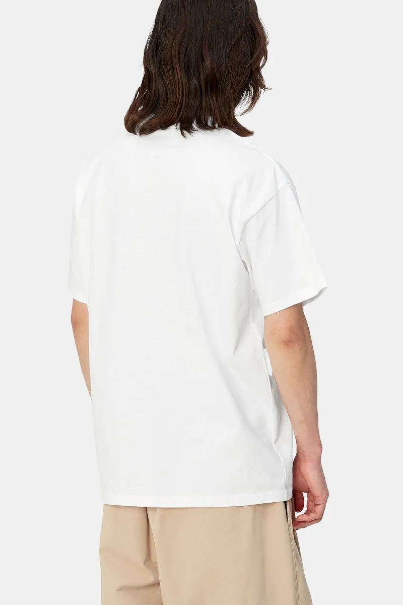 Carhartt WIP Short Sleeve Icons T-Shirt (White/Black)