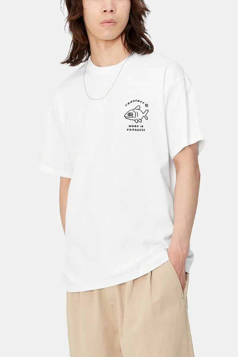 Carhartt WIP Short Sleeve Icons T-Shirt (White/Black)