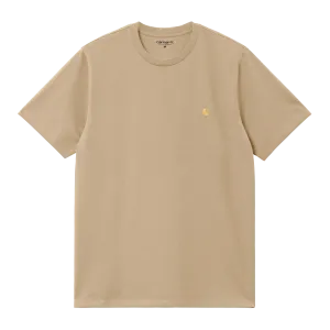 Carhartt WIP S/S Chase T-Shirt - Sable / Gold