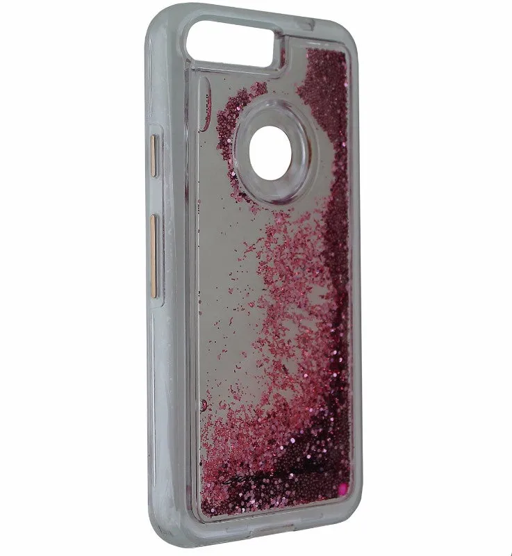 Case-Mate Naked Tough Waterfall Case for Google Pixel 5 Inch - Clear / Pink