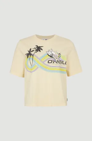 Connective Graphic T-Shirt | Bleached Sand