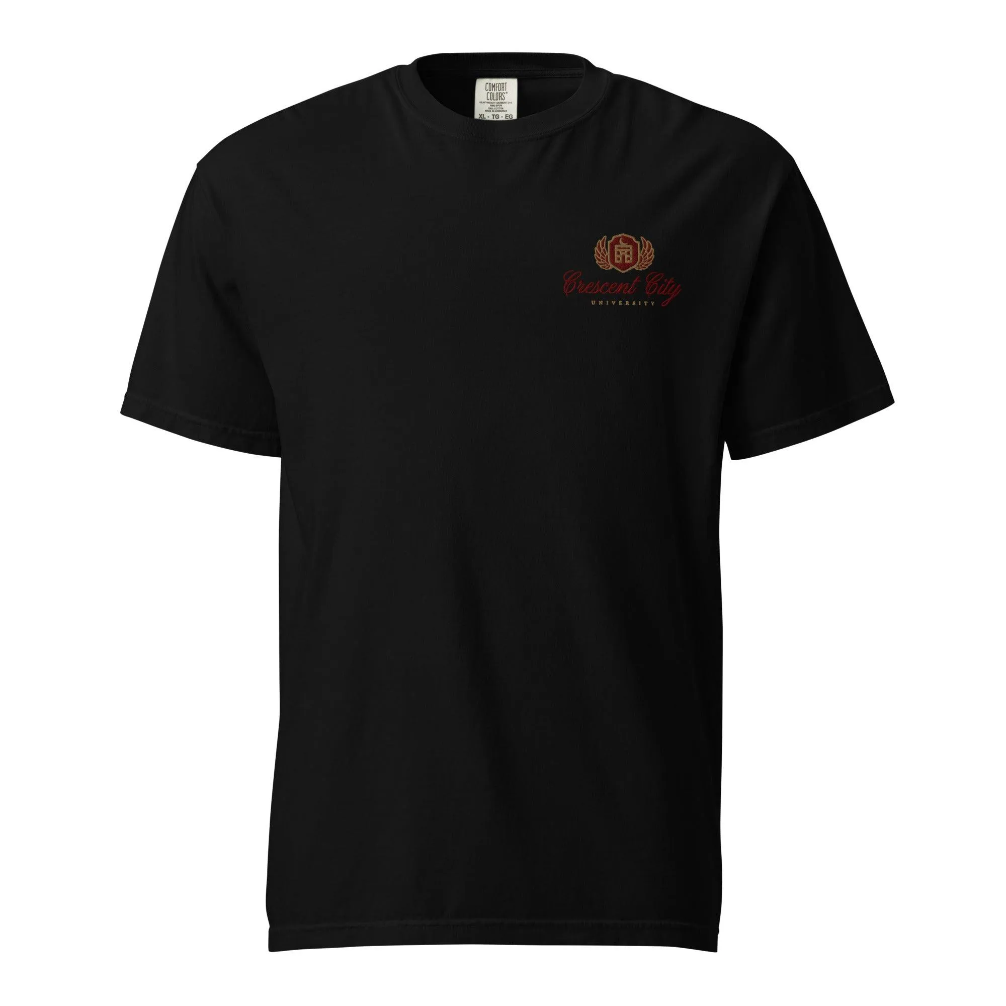 Crescent City University Embroidered Tee Shirt