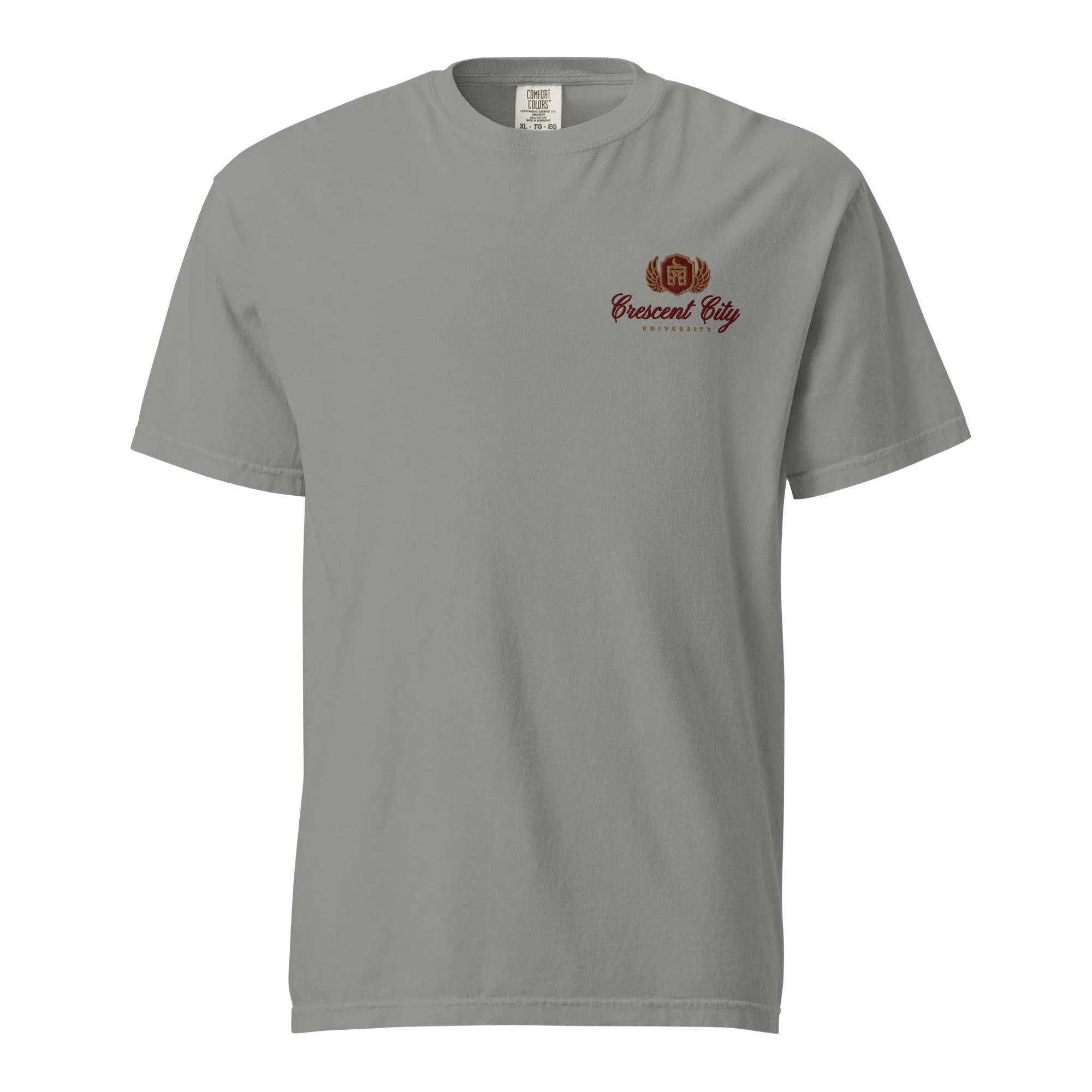 Crescent City University Embroidered Tee Shirt