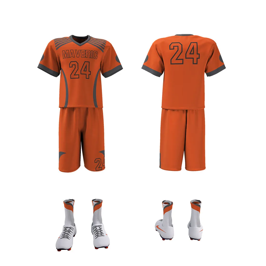 Custom Elite Sublimated Short Sleeve Lacrosse Jersey & Shorts Package