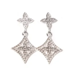 Diamond Blossom Earring