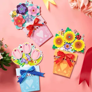 Exquisite Greeting Card Three-dimensional Flower Gifts