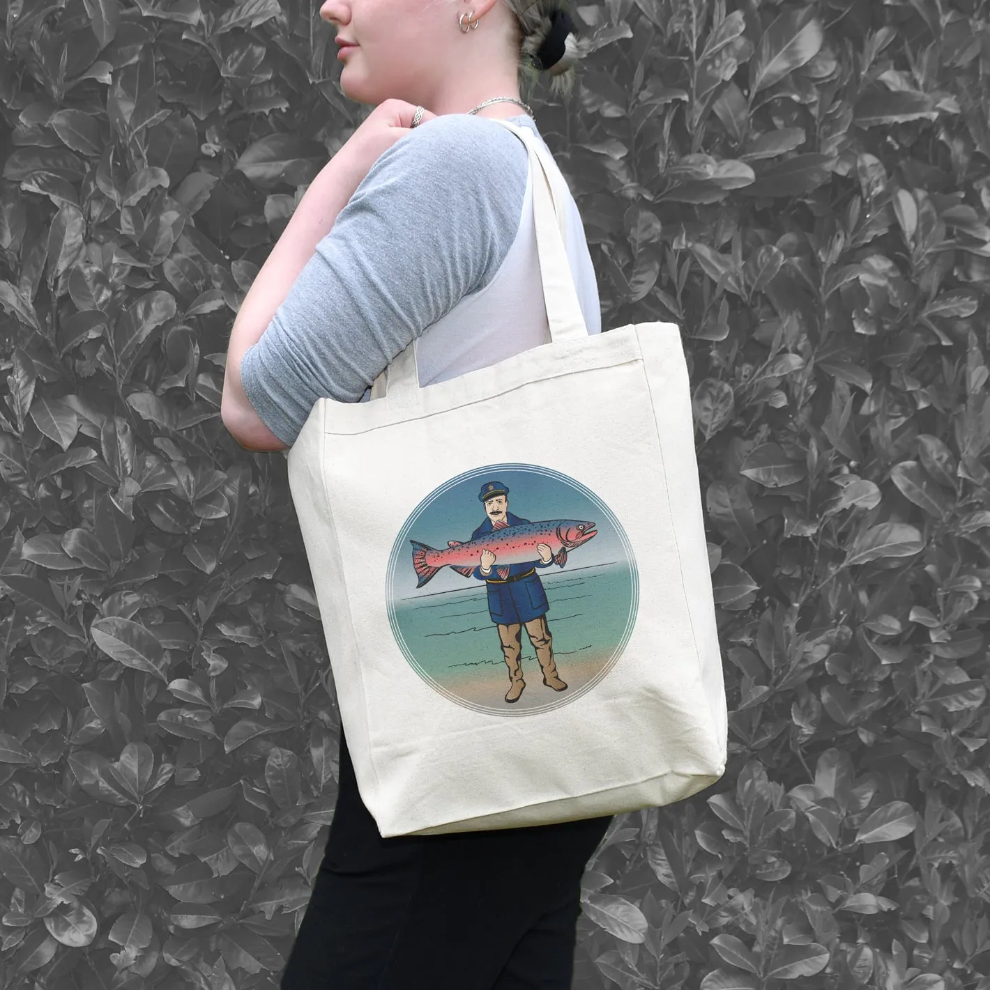 Fish Tale Tote Bag