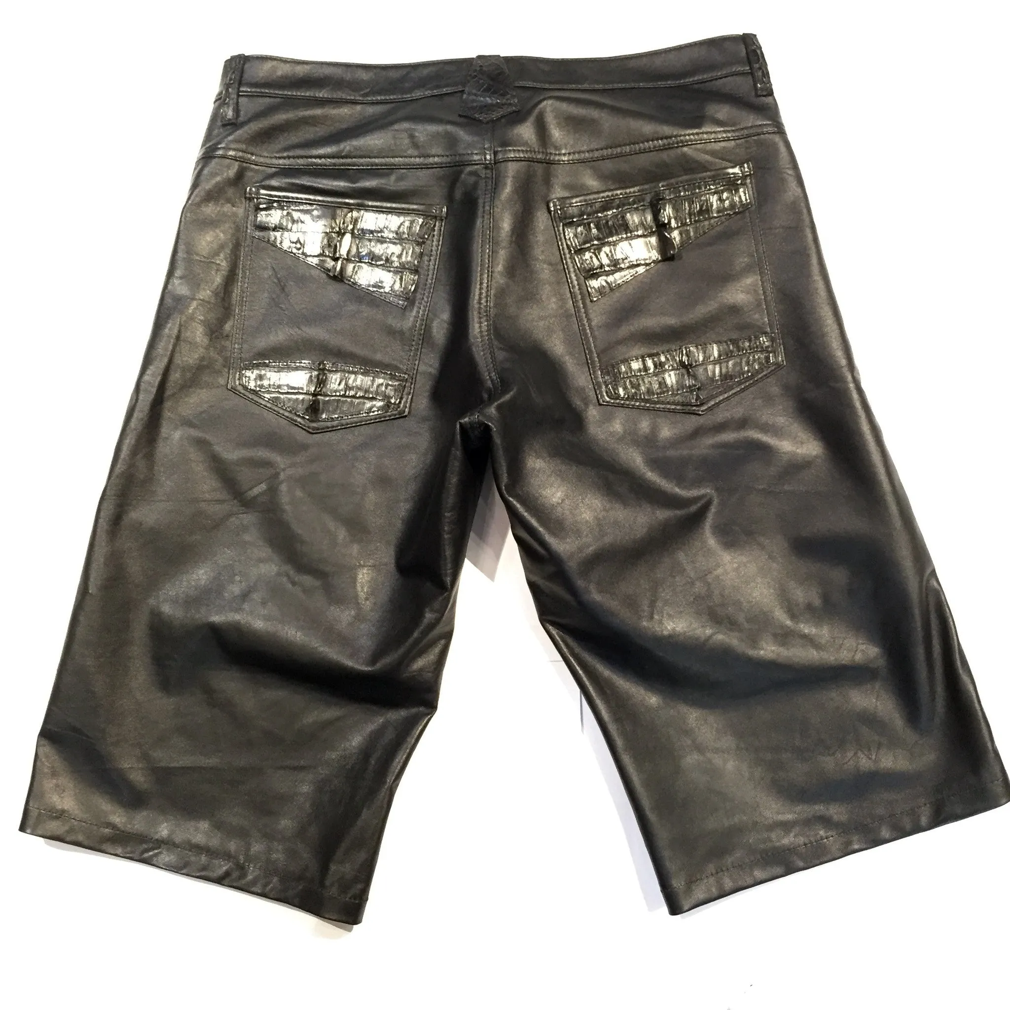 G-Gator - Alligator/Lambskin Shorts