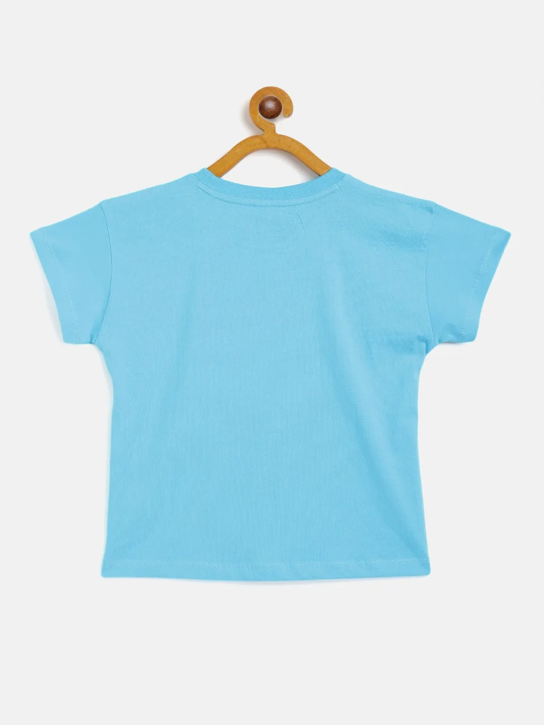 Girls Blue Beautiful T-Shirt