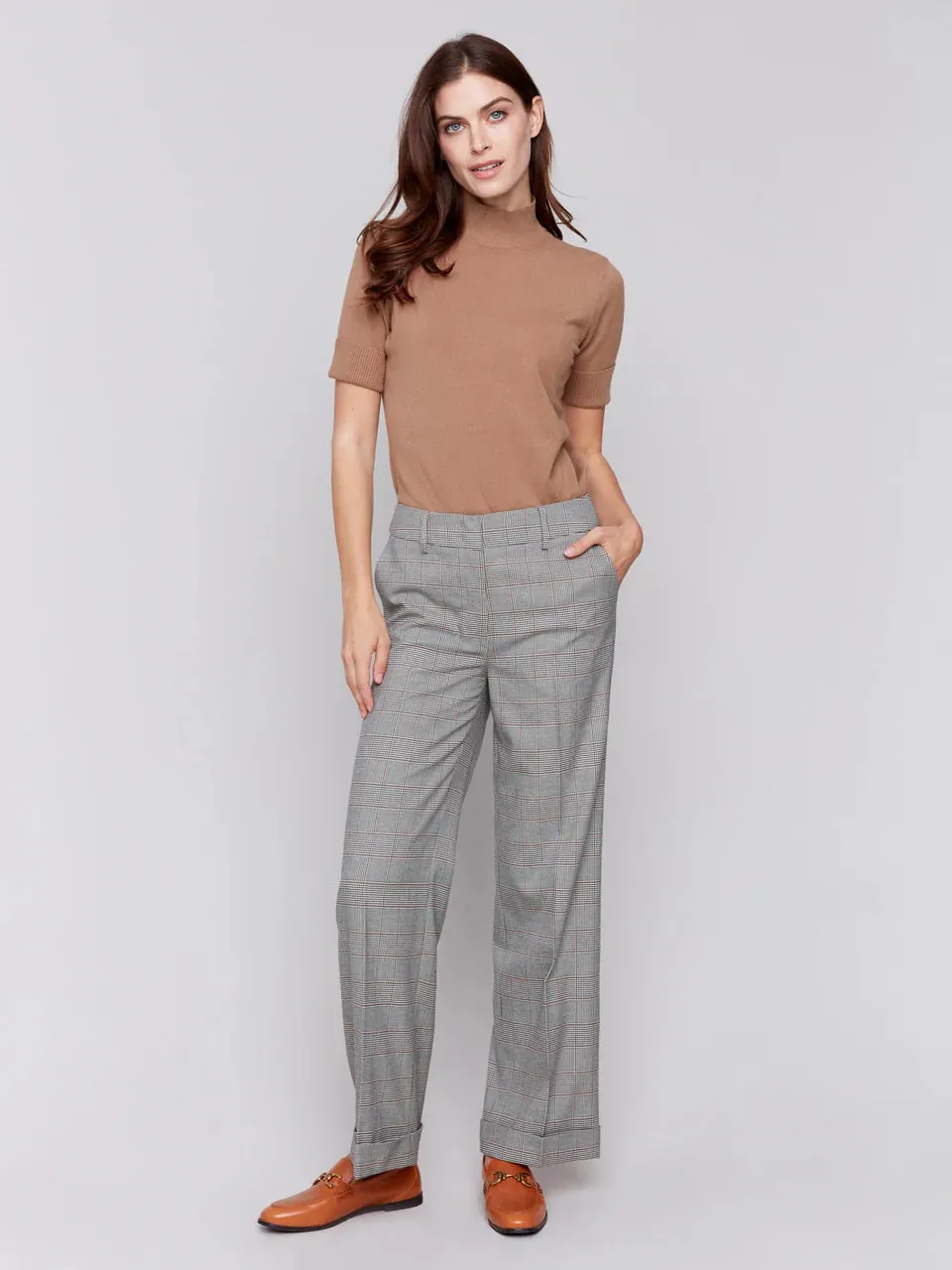 GLEN PLAID PANT