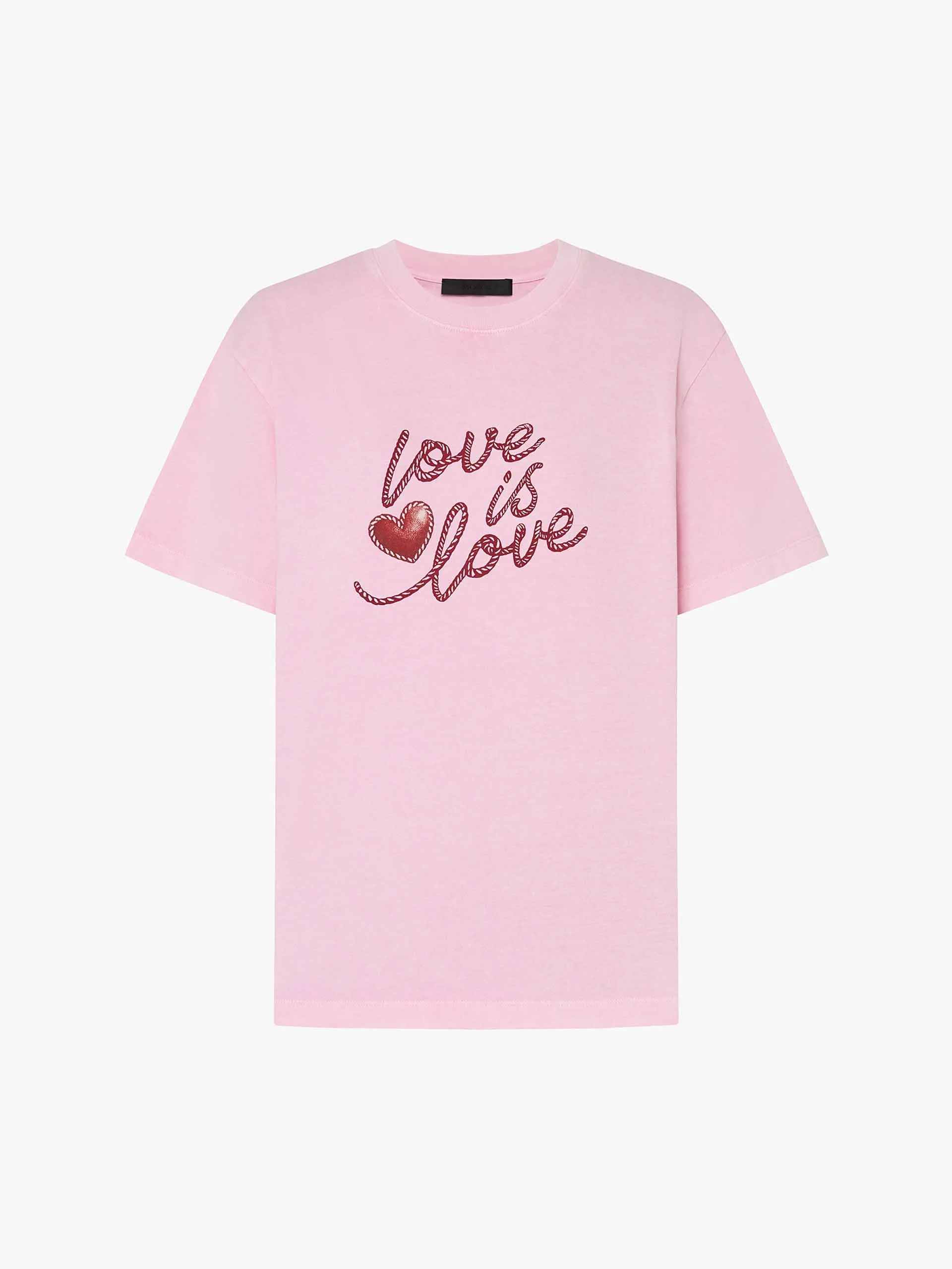 Heart Print Loose T-shirt