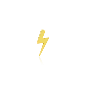 J-18 Junipurr Gold Lightning Bolt (Yellow Gold)