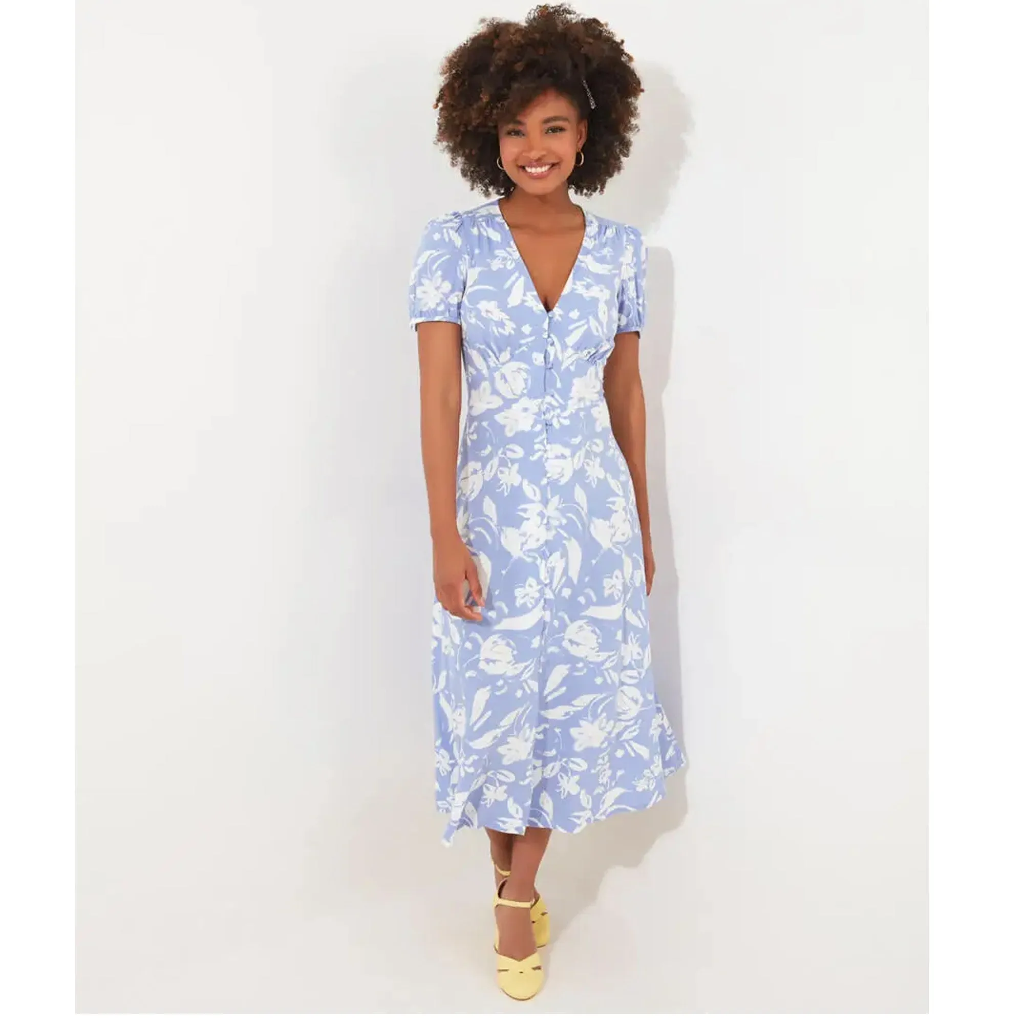 Joe Browns 16 Blue Elise Tea Dress