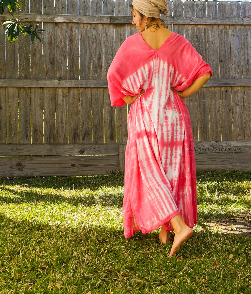 K0380- Hand Dyed Kaftan Dress