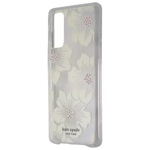 Kate Spade Hardshell Case for Samsung Galaxy S20 FE 5G - Hollyhock Floral/Clear