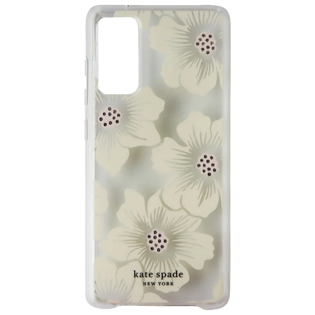 Kate Spade Hardshell Case for Samsung Galaxy S20 FE 5G - Hollyhock Floral/Clear