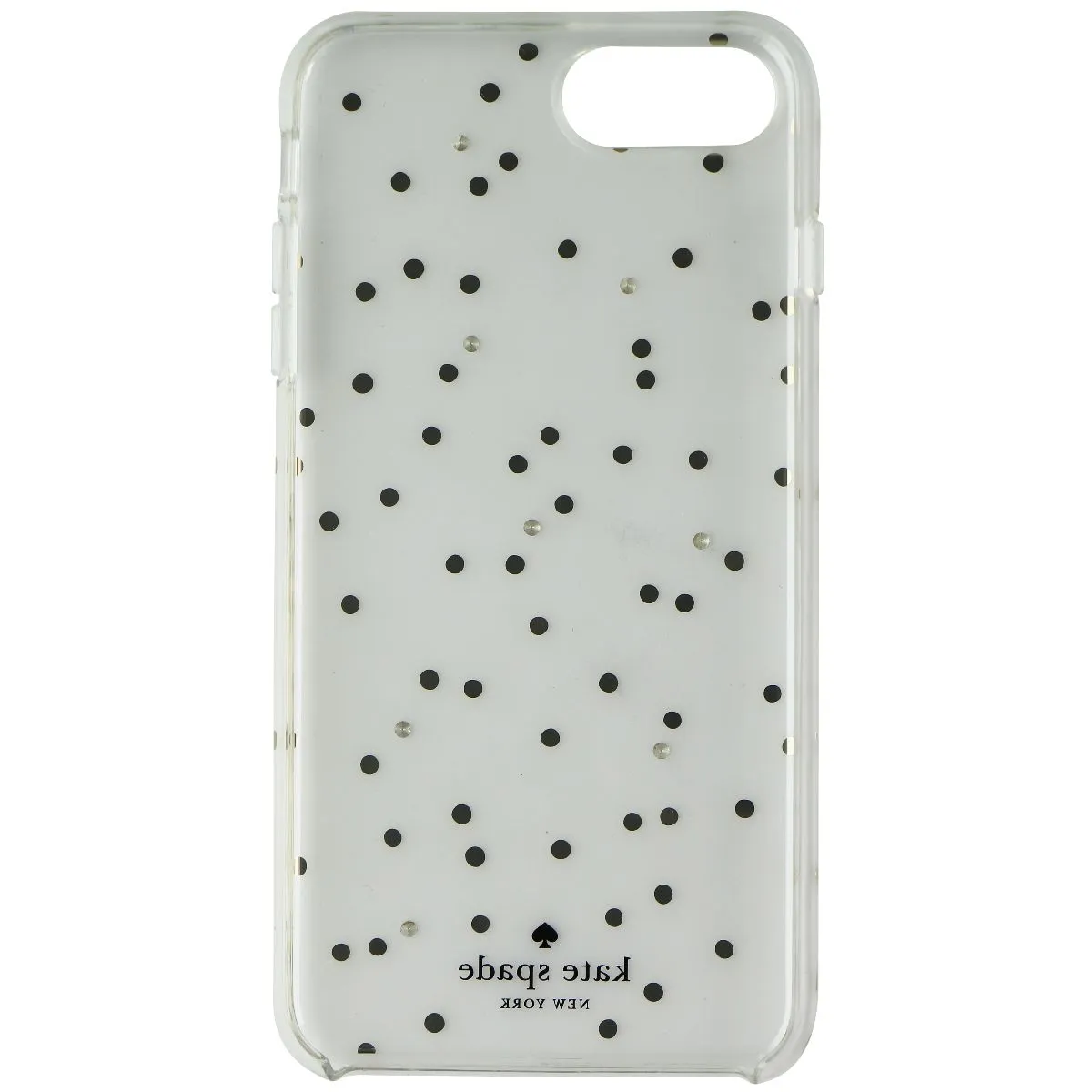 Kate Spade Protective Hardshell Case for iPhone 8 Plus/7 Plus - Gold Dots/Clear