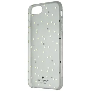 Kate Spade Protective Hardshell Case for iPhone 8 Plus/7 Plus - Gold Dots/Clear