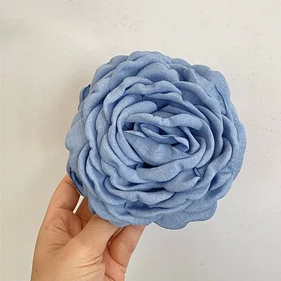 Large Flower Hair Clips