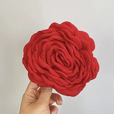 Large Flower Hair Clips