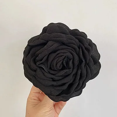 Large Flower Hair Clips