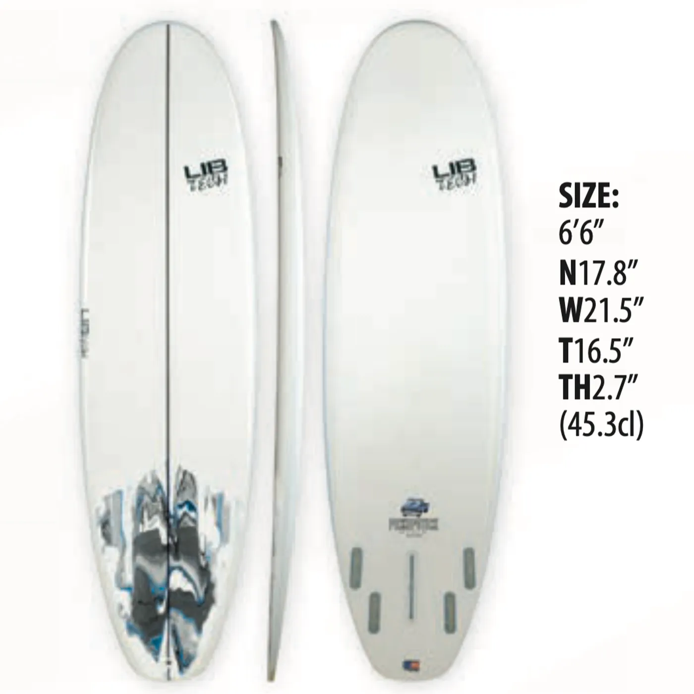 Libtech - Sick Pickup Stick 6'6 (FCSII compatible)