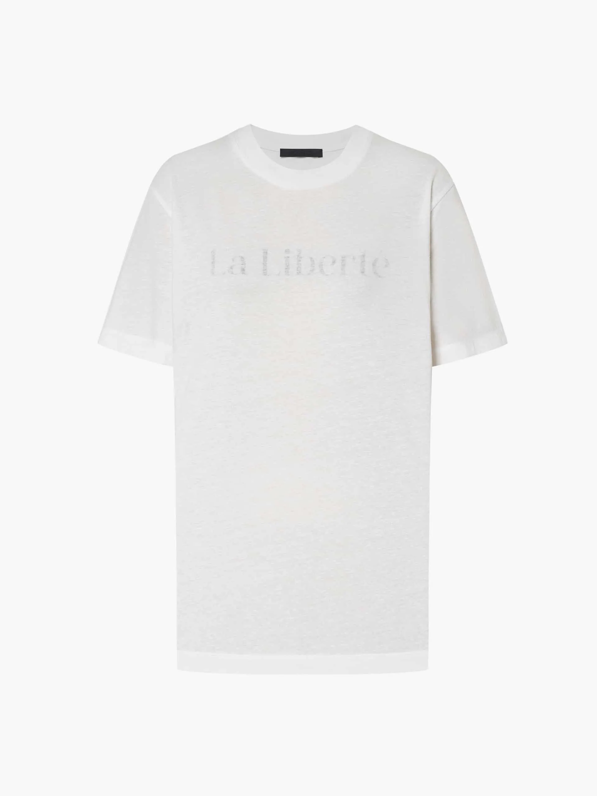 Loose Letter Print T-shirt