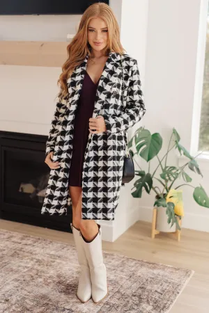 McKenzie Houndstooth Coat