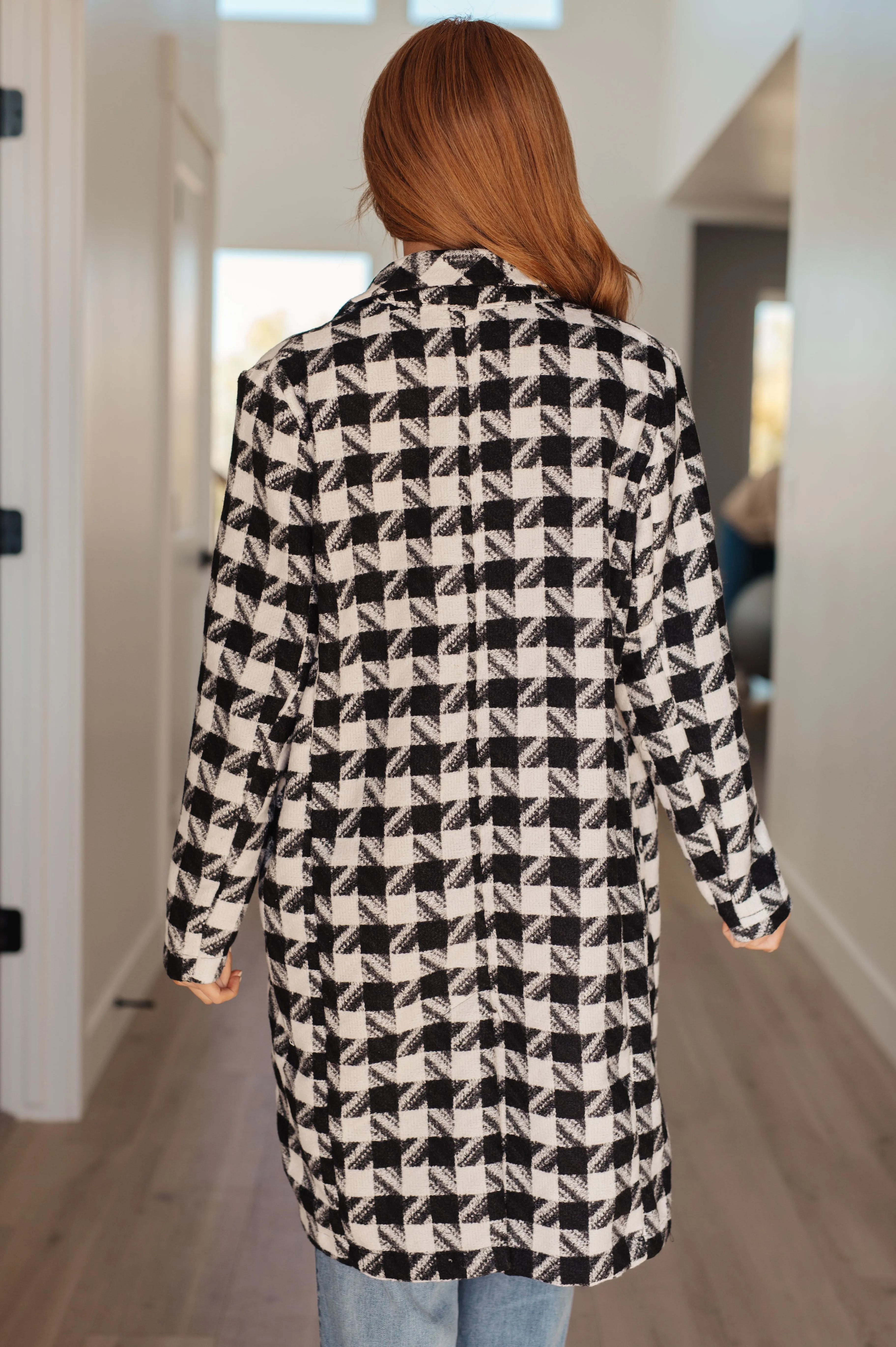 McKenzie Houndstooth Coat