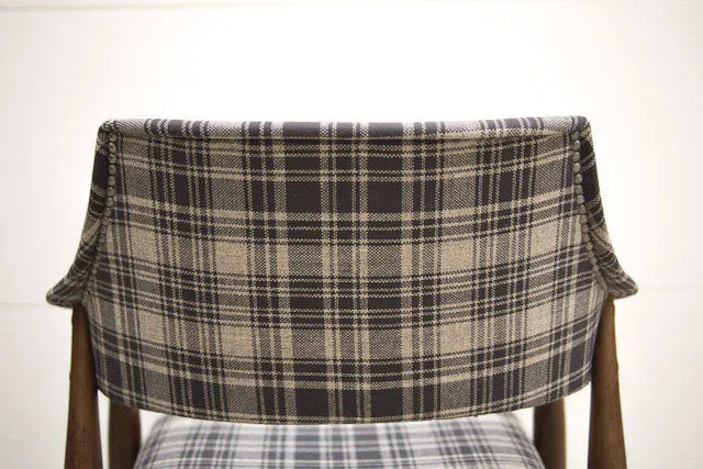 MCM Plaid Bar Chairs