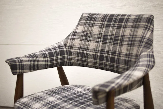 MCM Plaid Bar Chairs