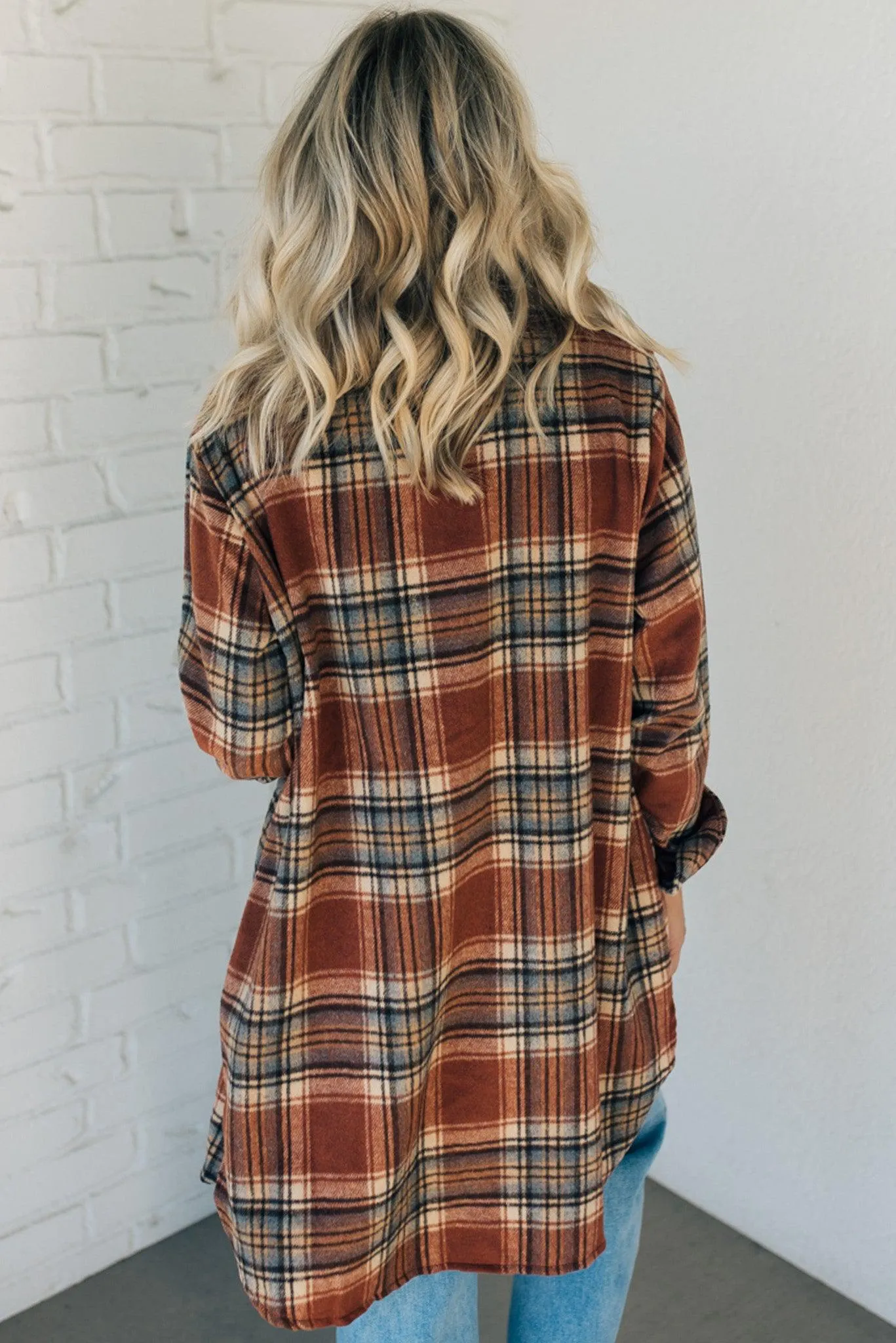 Mid Length Classic Plaid Shacket