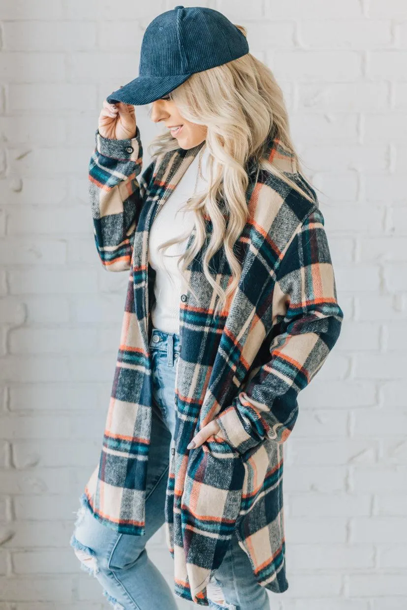 Mid Length Classic Plaid Shacket