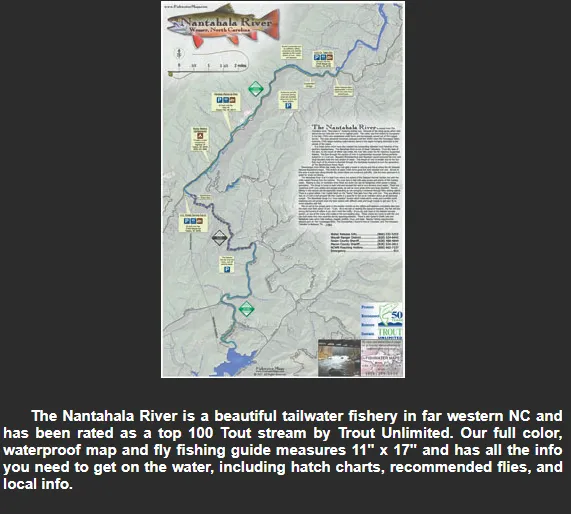 Nantahala River Map