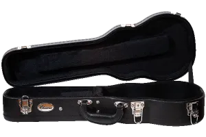 Ohana BEM-24 Black Concert Ukulele Hardshell Case