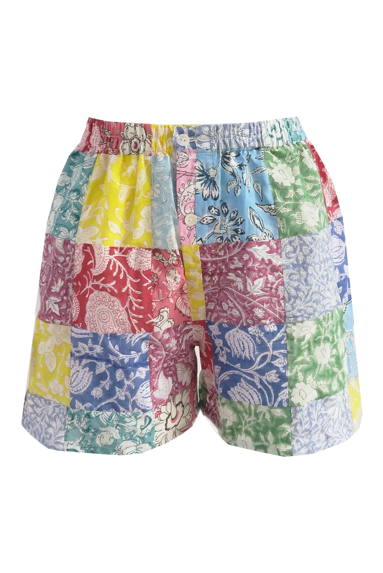 Patchwork Shorts