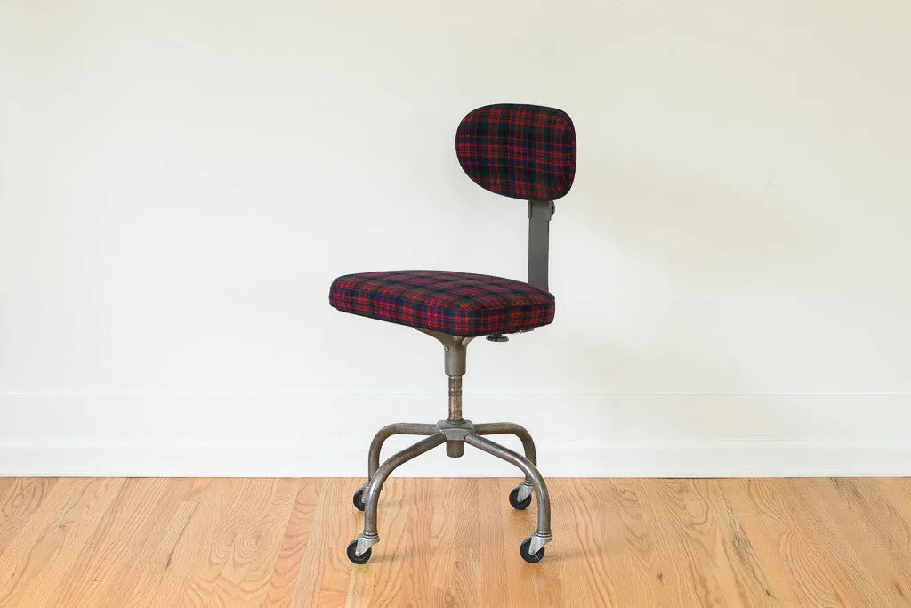 Plaid Cramer Industrial Chair