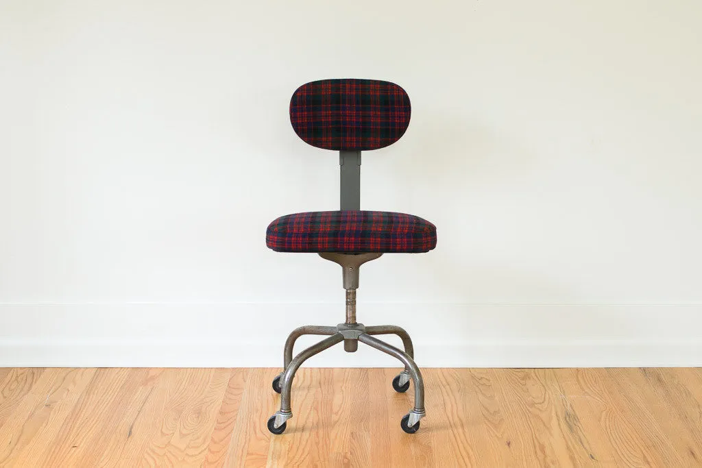 Plaid Cramer Industrial Chair