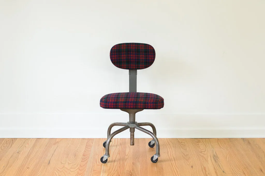 Plaid Cramer Industrial Chair