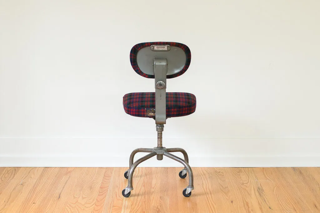 Plaid Cramer Industrial Chair