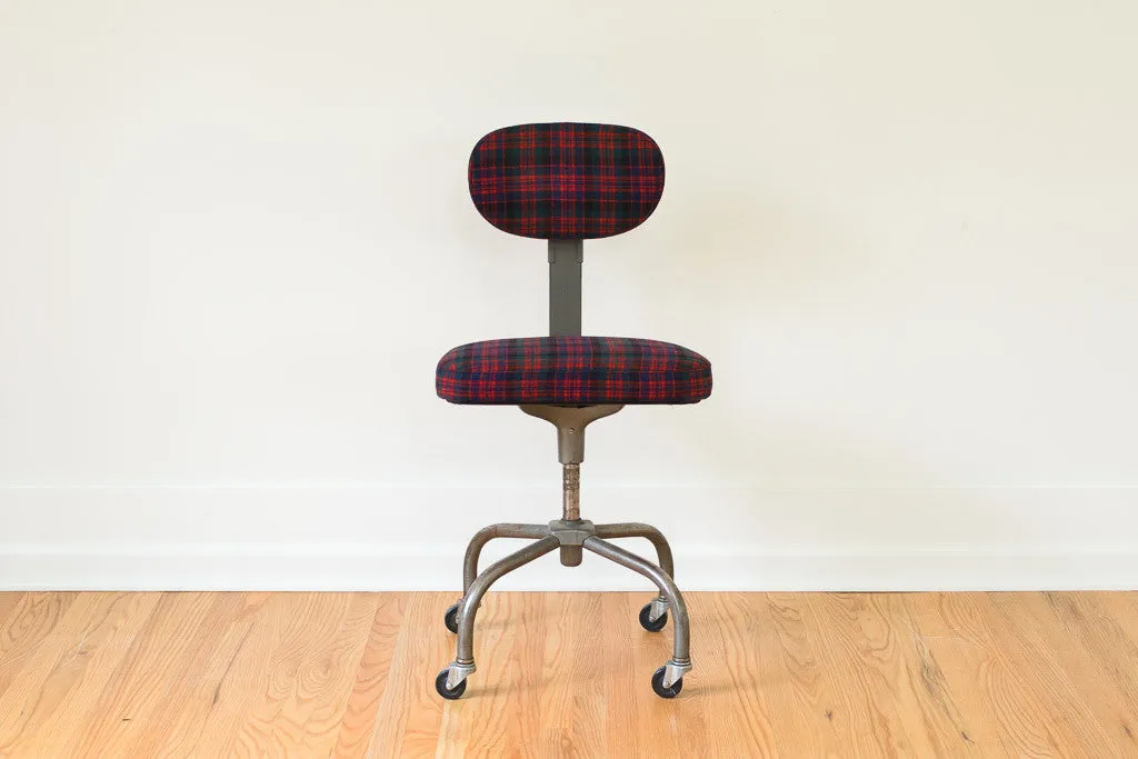 Plaid Cramer Industrial Chair