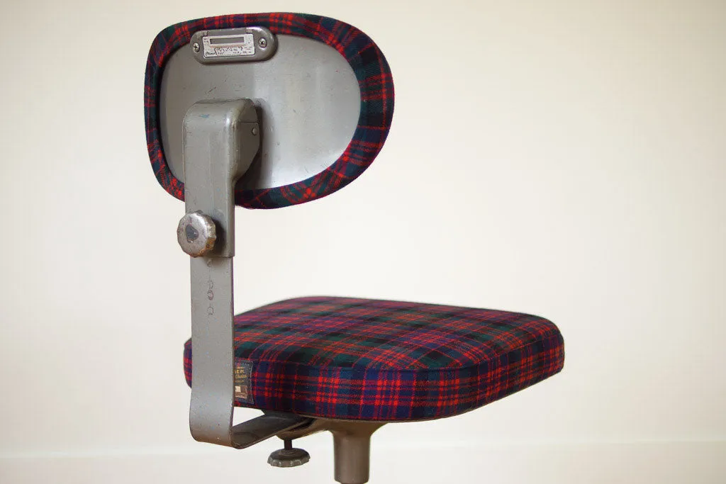 Plaid Cramer Industrial Chair