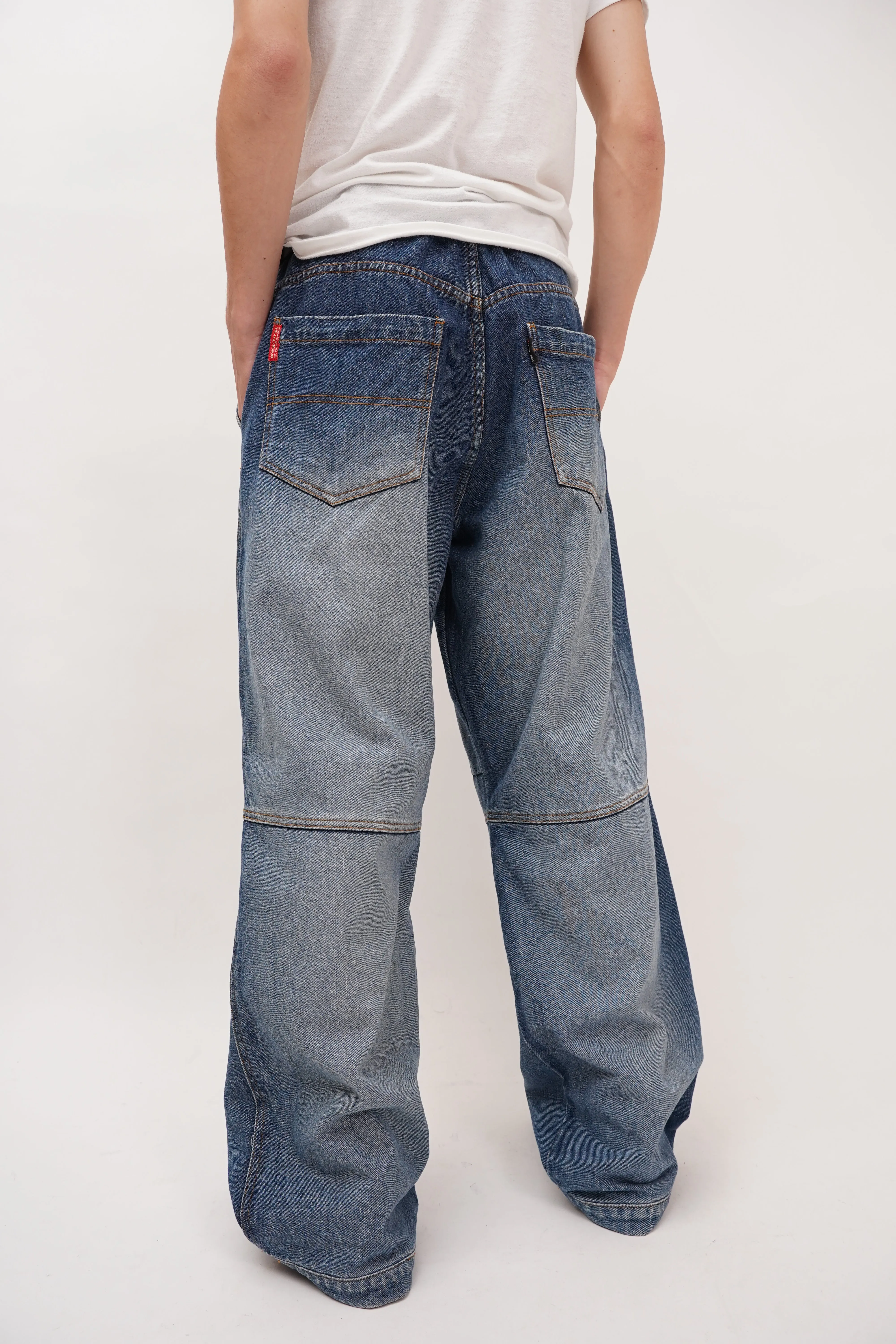 "wear first" -Straight Denim Pants-