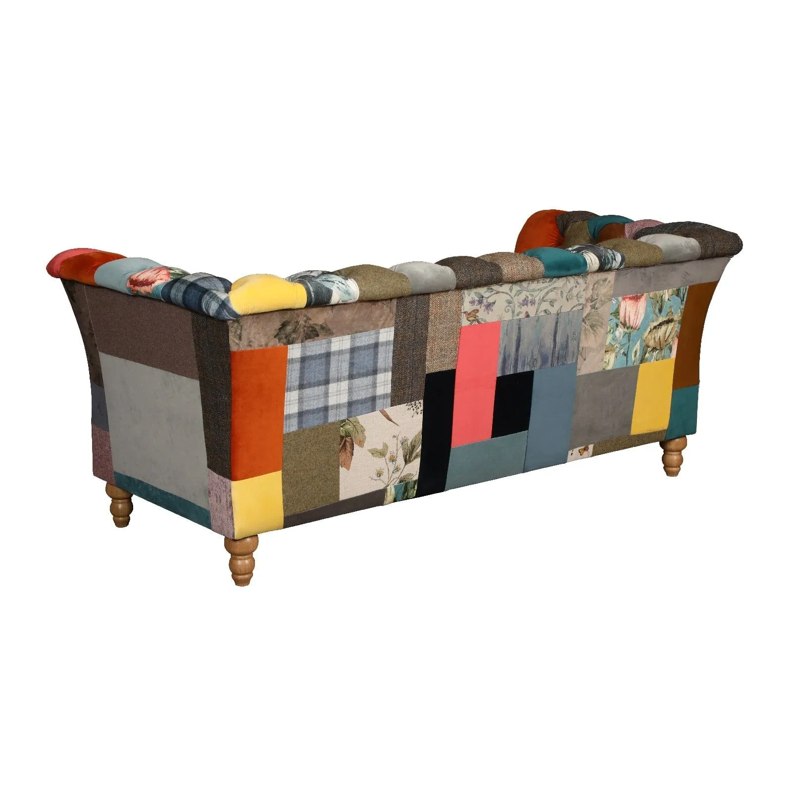 Rutland Harlequin Patchwork 3 Seater